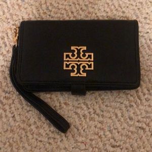 Tory Burch Smartphone wallet and wristlet.